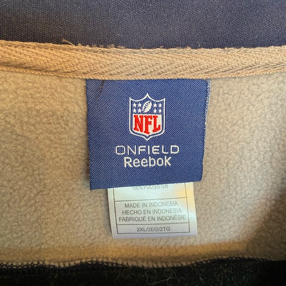 Reebok~ Dallas Cowboys Training Full Zip Jacket - Picture 2 of 5